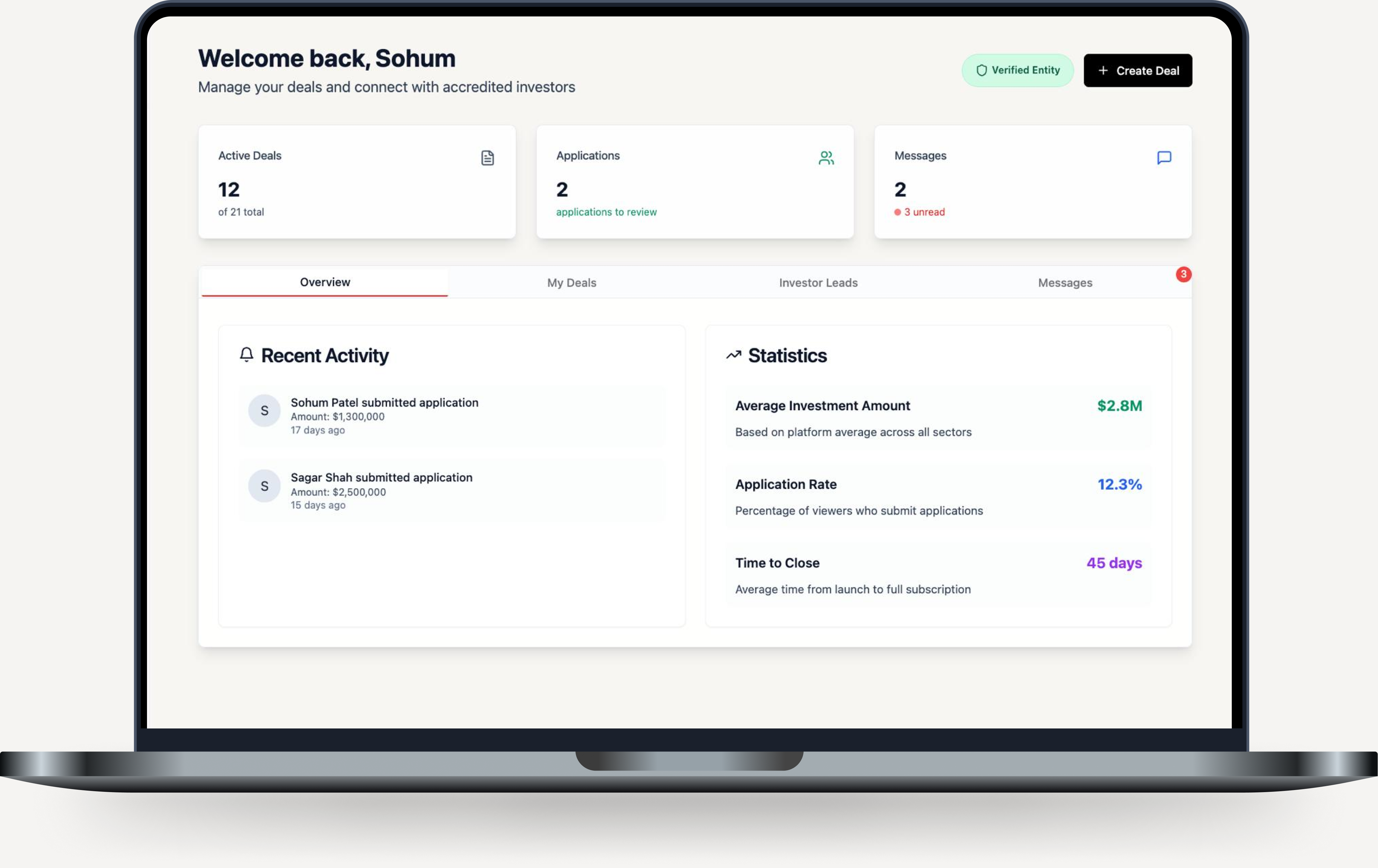 Rokana Issuer Dashboard